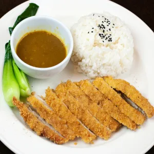 chicken katsu and curry